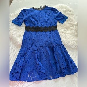Blue Lace Dress